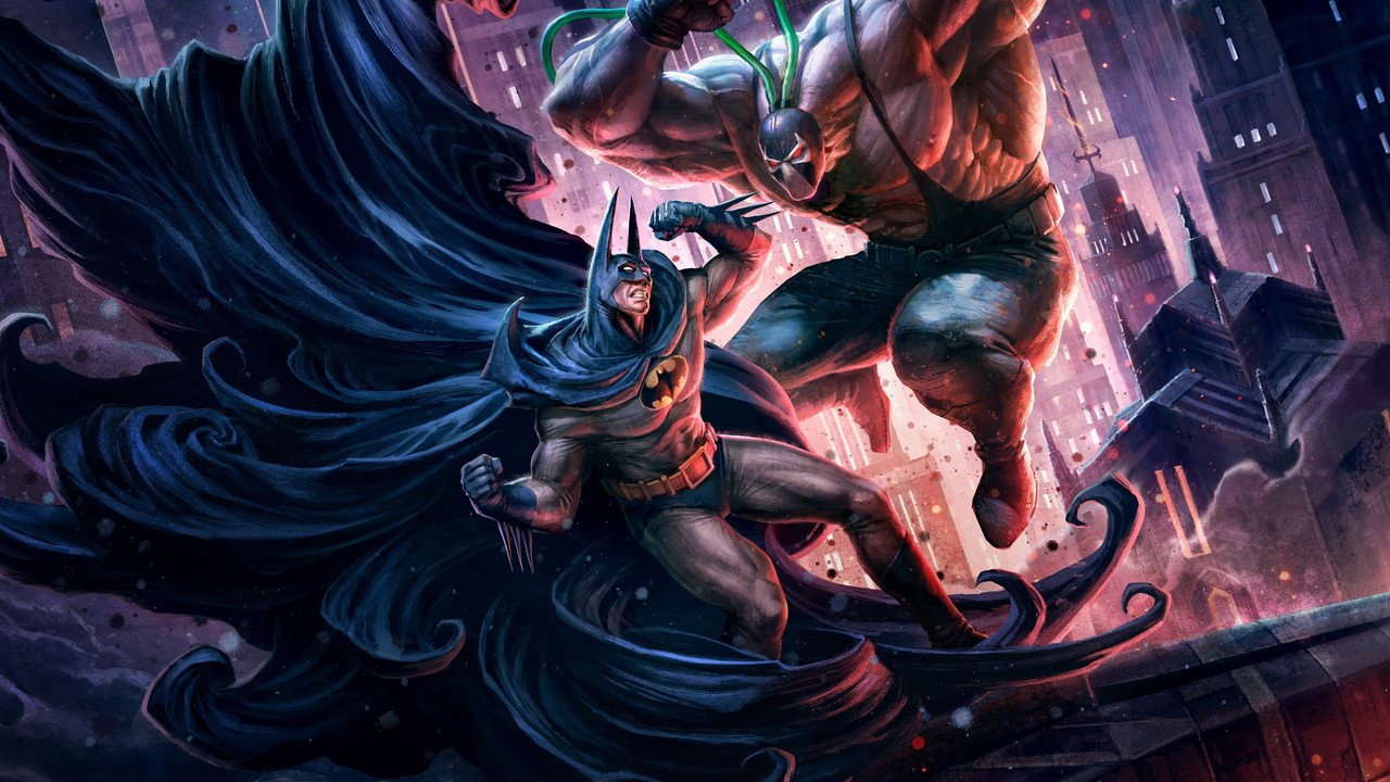 Still from Batman: Knightfall Part 1: Knightfall